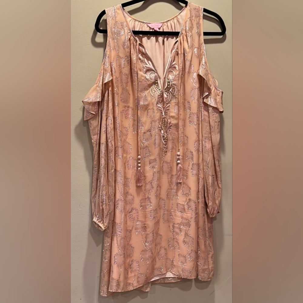 LILLY Pulitzer Marlyse Silk Dress - Picture 5 of 7